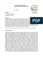 Numerical Assessment of Seismic Performance of Continuously Buckling Restrained Braced RC Frames