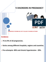 Hypertensive Disorders in Pregnancy