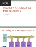 Microprocessor & Interfacing