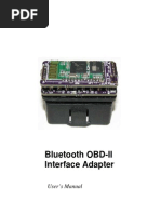 Bluetooth OBDII Manual