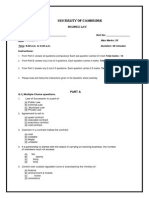 Business Law Exam Template