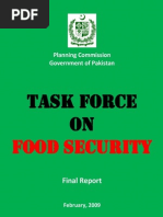 Task Force Report On Food Security