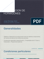 Dosificacion de Hormigones