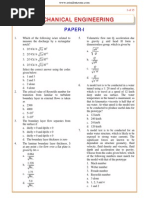 IES OBJ Mechanical Engineering 2002 Paper I