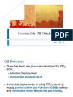 Immiscible Enhanced Oil Recovery