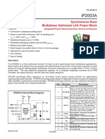 Synchronous Buck Multiphase Optimized LGA Power Block: Integrated Power Semiconductors, Drivers & Passives