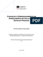 Tese FEUP - Concepção e Dimensionamento de Ensecadeiras de Células de Estacas Prancha