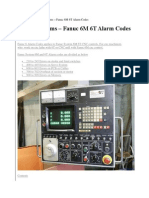 Fanuc Alarms Fanuc 6 Alarms