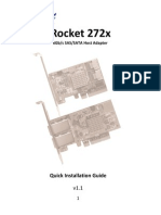 Rocket 272x: 6Gb/s SAS/SATA Host Adapter