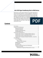 User Guide: I/O Connector Block With 4 SCC Signal Conditioning Slots For DAQ Devices