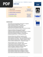 Calendario de Becas para El Año 2008 (Arg.)