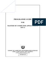 Mca Programme Guide PDF