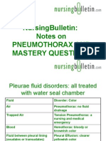 NursingBulletin Notes On Pneumothorax