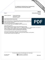 University of Cambridge International Examinations International General Certificate of Secondary Education