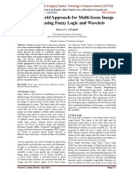 A Novel Hybrid Approach For Multi-Focus Image Fusion Using Fuzzy Logic and Wavelets