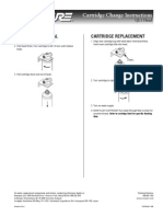 Installation and Operation Guide Cartridge Change Instructions