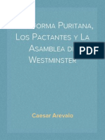 La Reforma Puritana, Los Pactantes y La Asamblea de Westminster