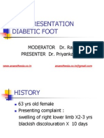 Diabetic Foot Case Presentation