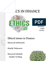 Ethics in Finance