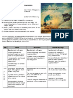 Assessment Sheet G8 Poetry Presentation