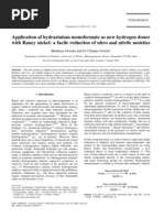 Hydrazine Formate Reductions