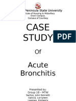 Case Study of Bronchitis