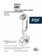 User Manual Drill Craftsman 315.101541 PDF