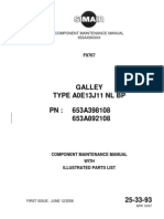 ATR-42 Galley Manual For The Aircraft BHN, BHO, BHP.