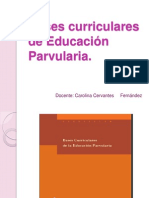 Bases Curriculares de Educación Parvularia