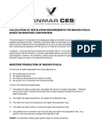 Ventilation Calculation Indoor Pools