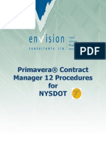 NYSDOT Contract Manager Training Manual