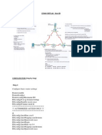 CCNA4 Skill Lab With Step by Step Configuration