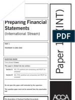 Preparing Financial Statements