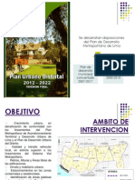 Plan Urbano Distrital San Isidro