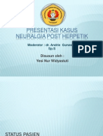 Neuralgia Pasca Herpetik