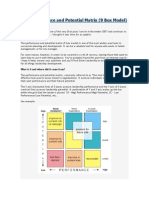 The Performance and Potential Matrix