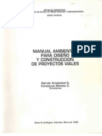 R-020 Manual Ambiental para Diseno y Construccion de Proyectos Viales