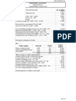 Management Accounting: Page 1 of 6