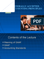 Generally Accepted Accounting Principles