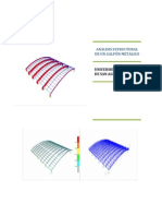 Análisis Estructural de Un Galpón Metalico