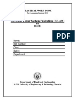 EE-455 Electrical PowerSystem Protection - F2013