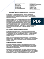 ASTM D6866: Measuring The Biobased Content of Biopolymers