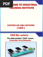 Welcome To Industrial Training Institute: Controller Area Network