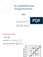 EEE C364/INSTR C364 Analog Electronics ADC