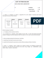 Data Structure Manual For BE Students