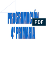 Programación 4º Completa