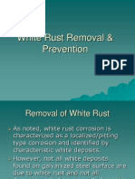 White Rust Removal and Prevention