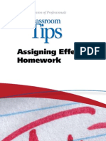 Assigning Effective Homework