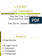 Legal Translation