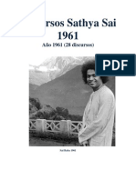 Discursos Sathya Sai 1961 (28 Discursos)